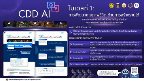 🤖พช.บางใหญ่ ชวนใช้ "CDD AI 10 Model: ปฏิวัติงานพัฒนาชุมชน!" 